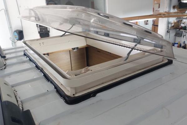 Undichtes Dachfenster